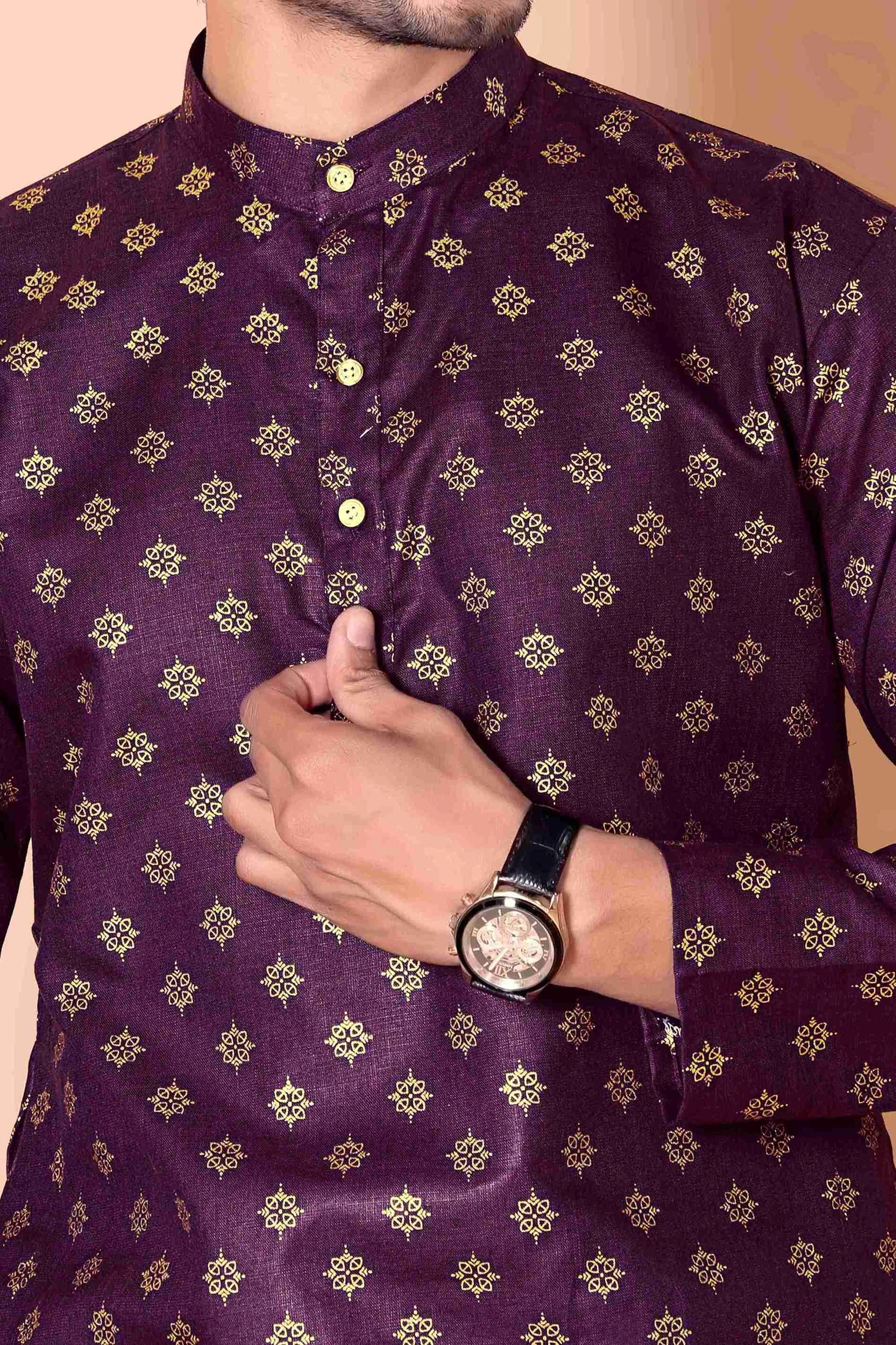 Purple Foiled