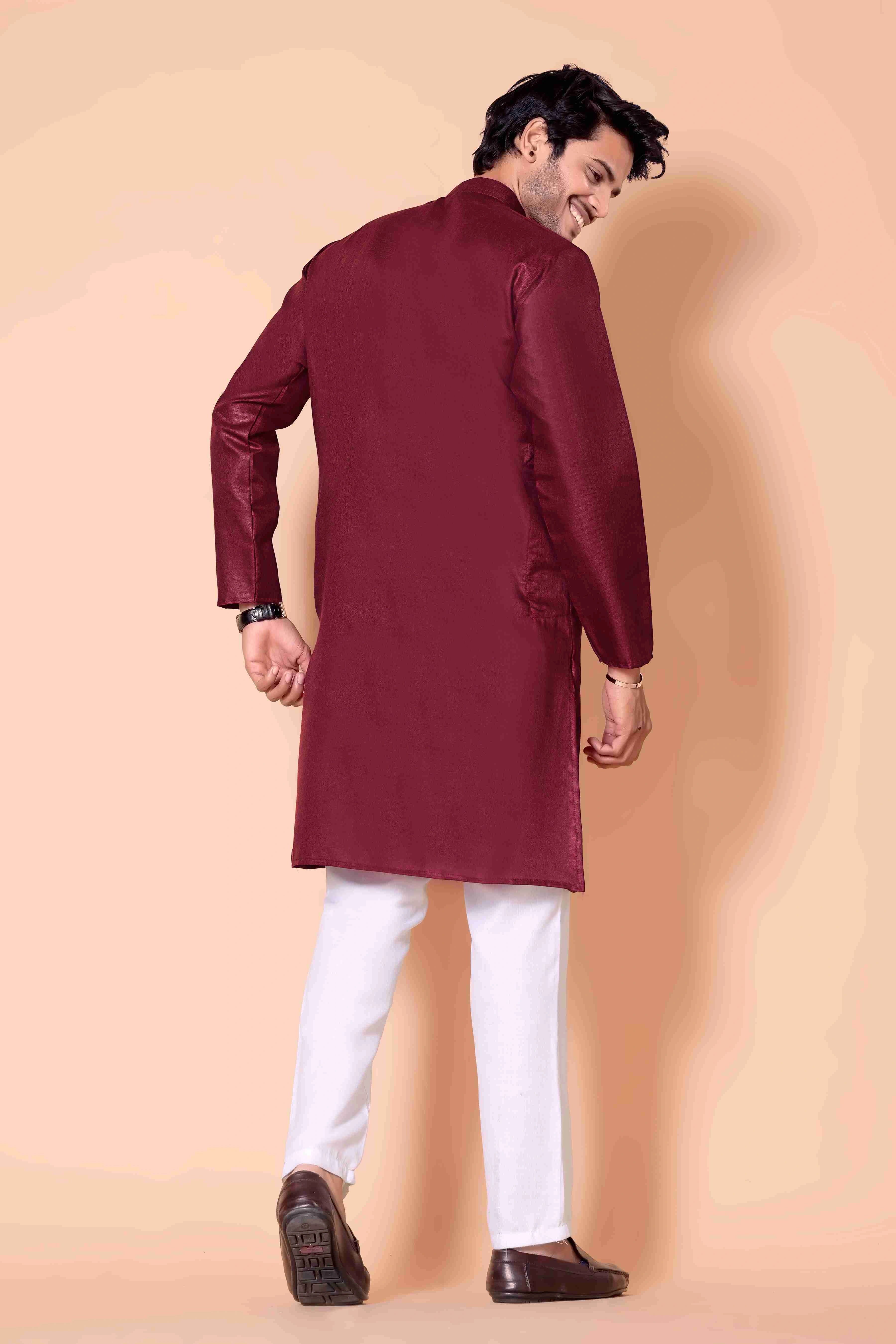 Solid Maroon